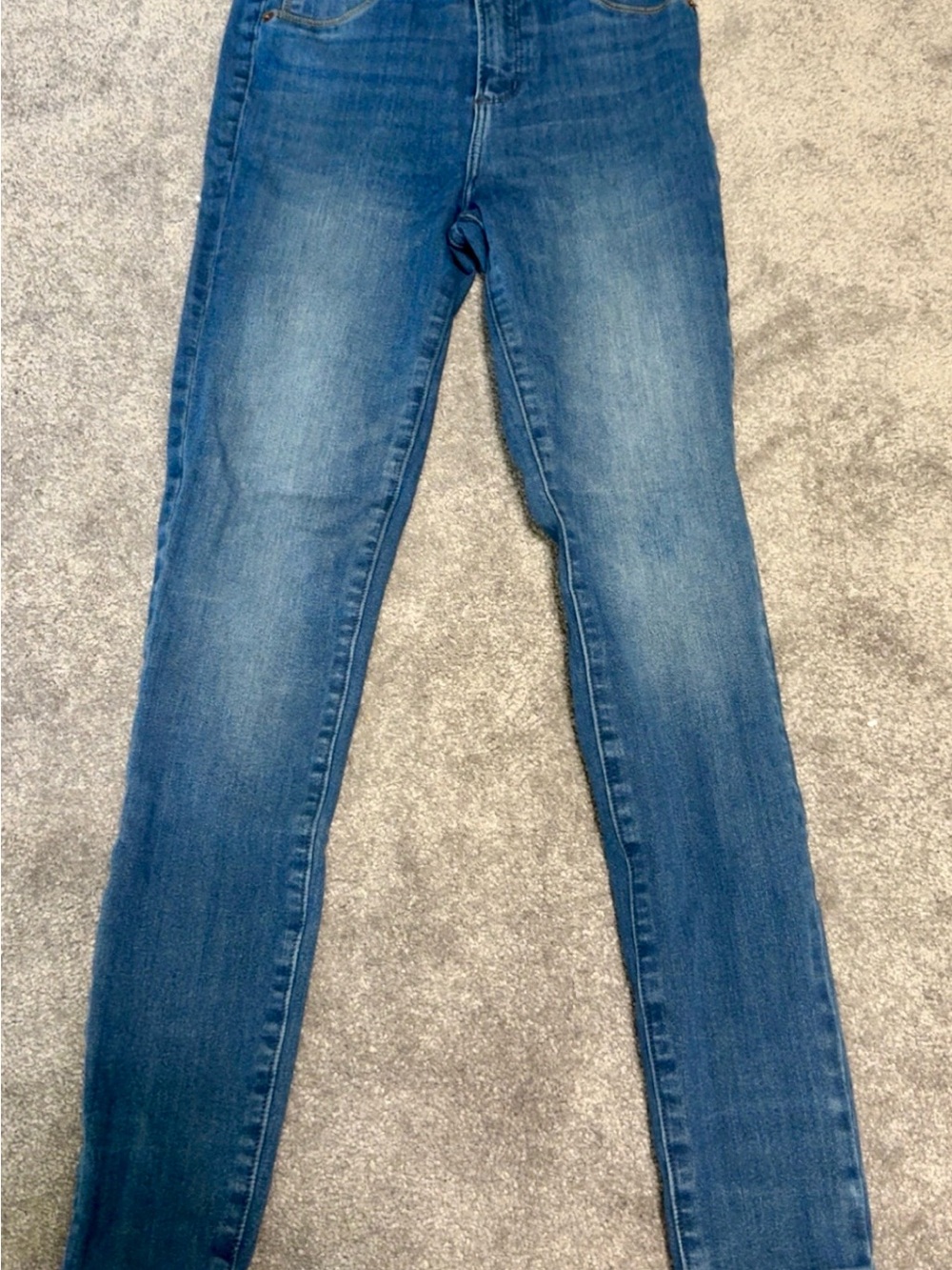 Abercrombie & Fitch Women's Medium Blue Skinny Jeans - Picture 2 of 7